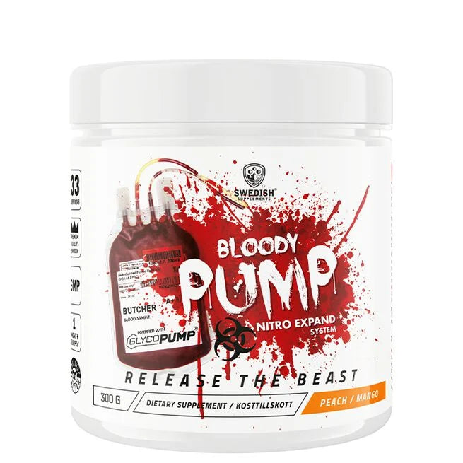 Bloody pump - Swedish supplements
